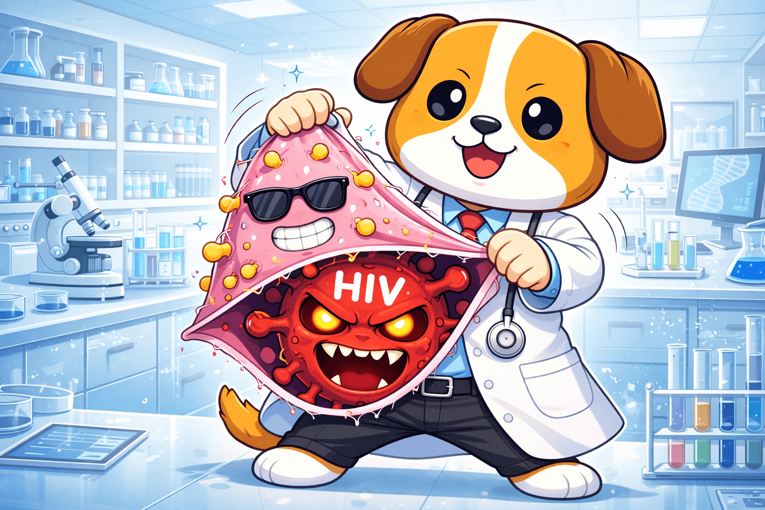 PHÁT HIỆN CƠ CHẾ MỚI GIÚP HIV "NGỤY TRANG" KHỎI HỆ MIỄN DỊCH