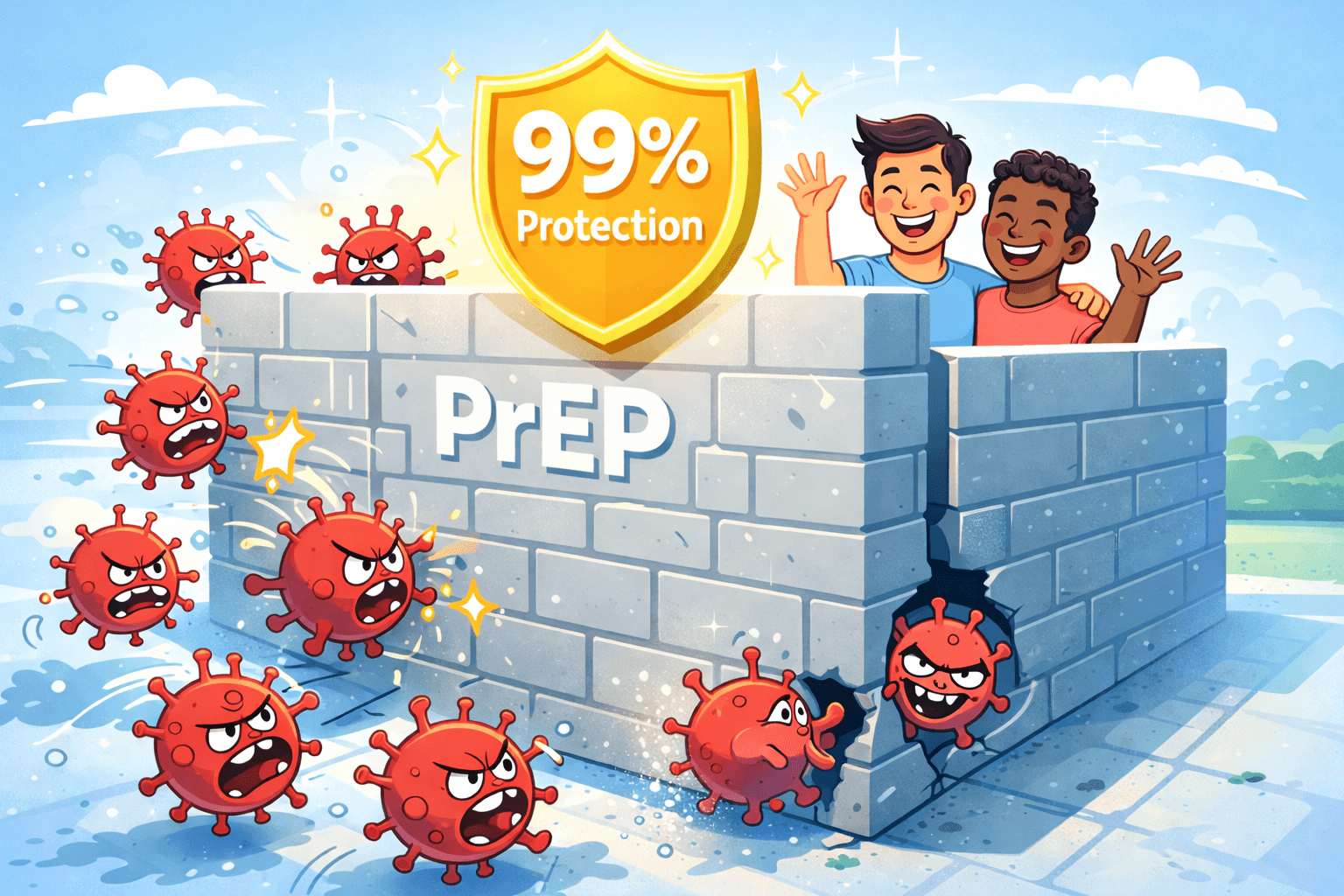 Điểm yếu của PrEP ( TDF+FTC )